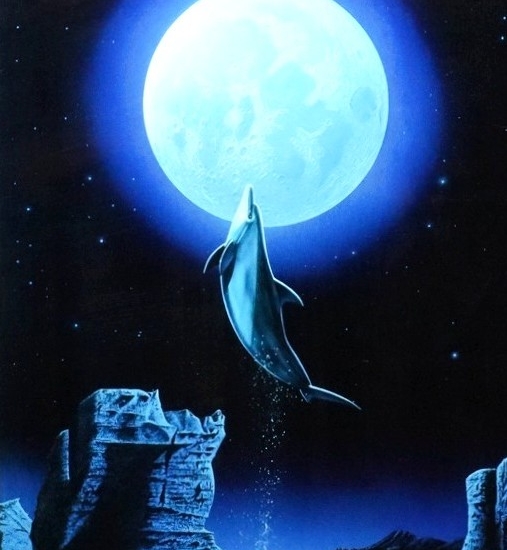 戸川郁夫の絵画作品　タイトルは、宙